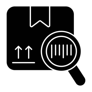 An icon design of barcode tracking