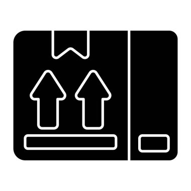 Düzenlenebilir bir karton tasarım simgesi