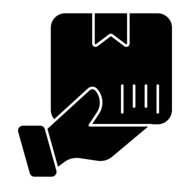 Premium download icon of parcel care