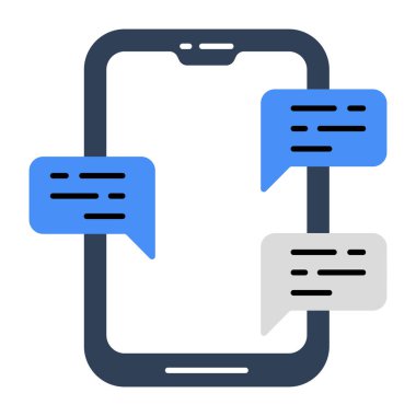 Gezici sohbetin son moda vektör tasarımı 