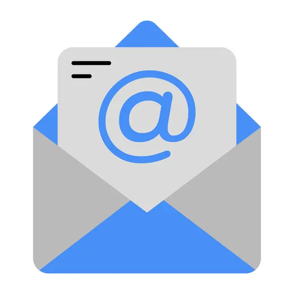 Unique Design Icon Email — Image vectorielle