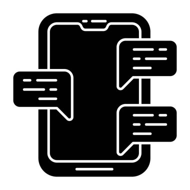 Gezici sohbetin son moda vektör tasarımı 