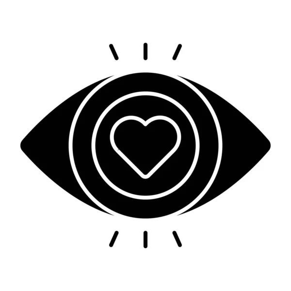사랑을 표현하는 디자인의 아이콘 — 스톡 벡터