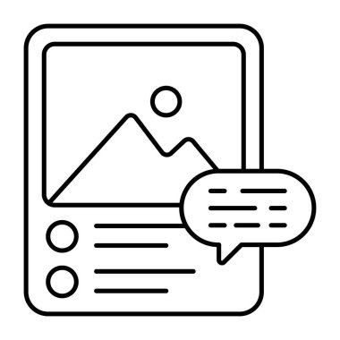 Fotoğraf simgesi, düzenlenebilir vektör 