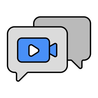 Sosyal medya cazibesinin bir vektör tasarımı 