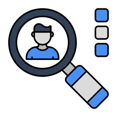 Başlık avı simgesi, düzenlenebilir vektör 