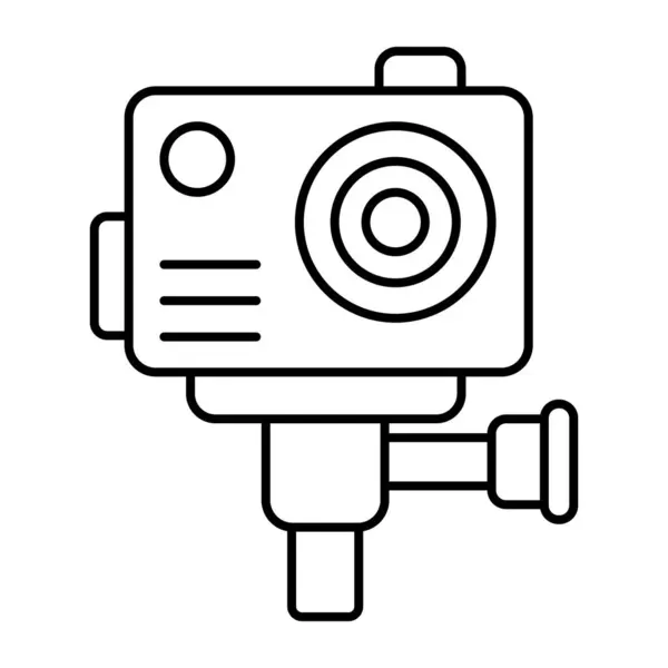 Унікальна Іконка Дизайну Камери — стоковий вектор