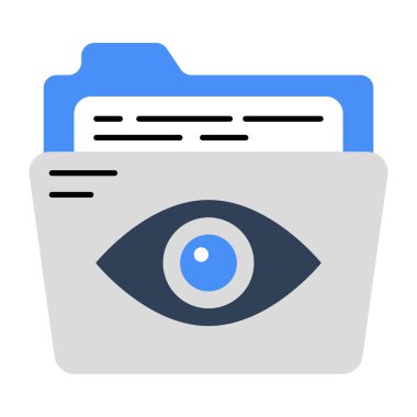 Dizin denetiminin vektör tasarımı, klasörlü göz 