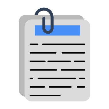 kırpılmış belgenin premimium indirme simgesi 