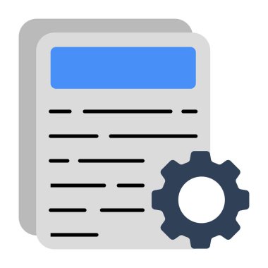 Belge yönetiminin premium indirme simgesi 