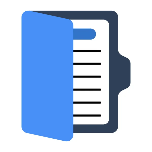 Editable Design Icon File Case — Stock Vector