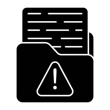 Dizin hatası için benzersiz bir dizayn simgesi 