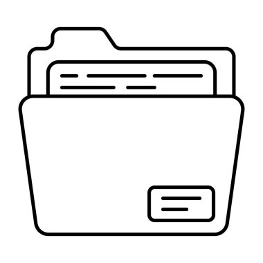 Klasörün eşsiz tasarım simgesi 