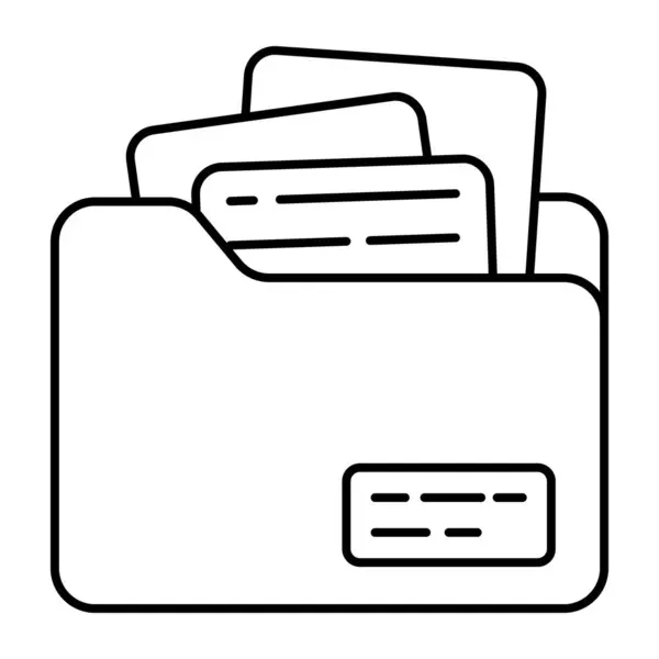 Premium Download Symbol Des Archivs — Stockvektor