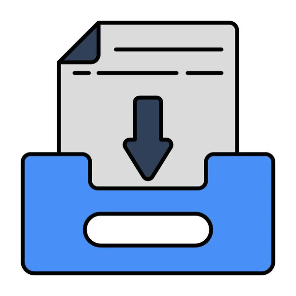 Icon Design File Download — Stock Vector