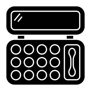 Göz farı kitinin modern tasarım simgesi 