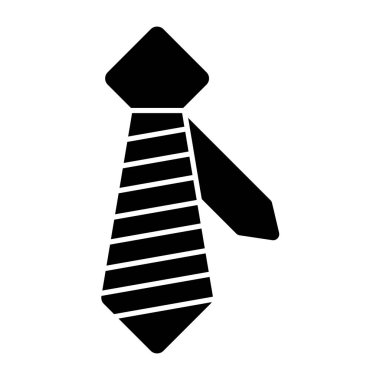 Kravatın düzenlenebilir tasarım simgesi 