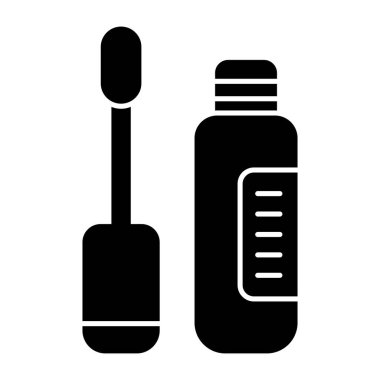 Güzel bir rimel tasarımı simgesi