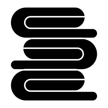 Havluların modern tasarım simgesi 