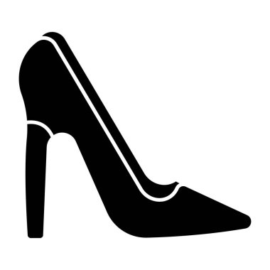 A beautiful design icon of heel 