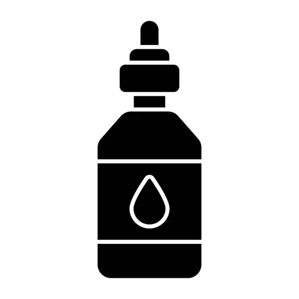 Modern Design Icon Dropper Bottle — Stock Vector