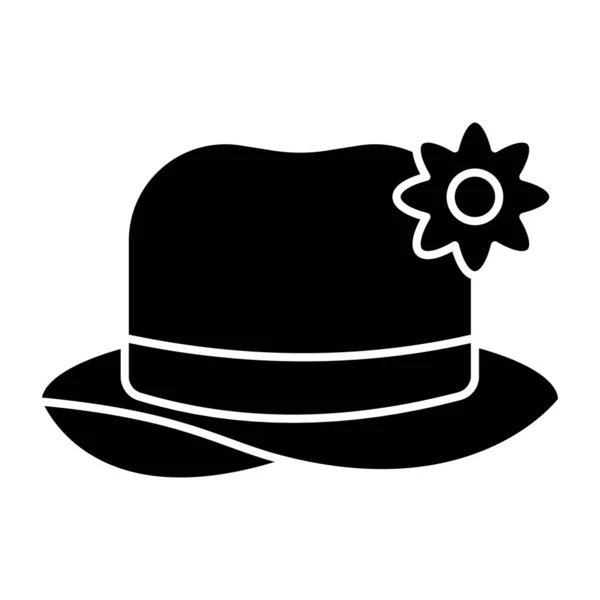 Düzenlenebilir Tasarım Ikonu Şapkası Başlık Aksesuarı — Stok Vektör