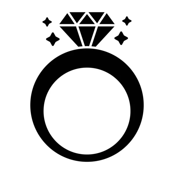 Premium Download Icon Diamond Ring — Archivo Imágenes Vectoriales