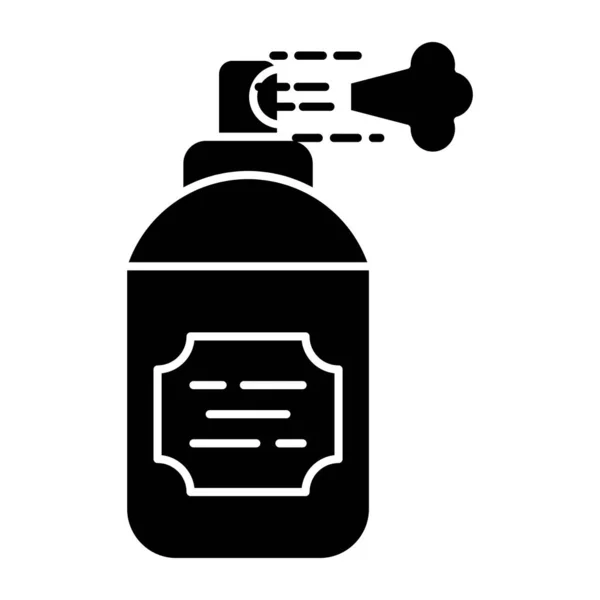 Icono Diseño Único Spray Corporal — Archivo Imágenes Vectoriales