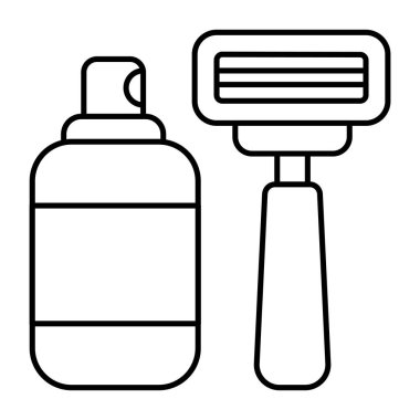 Traş aksesuarının en iyi indirme simgesi 