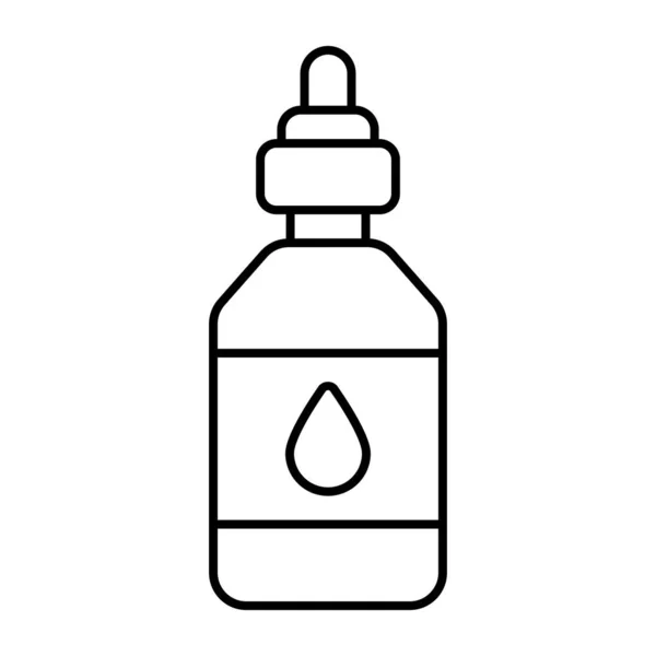 Modern Design Icon Dropper Bottle — Stock Vector