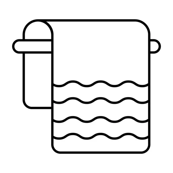 Moderne Design Ikone Des Handtuchhalters — Stockvektor