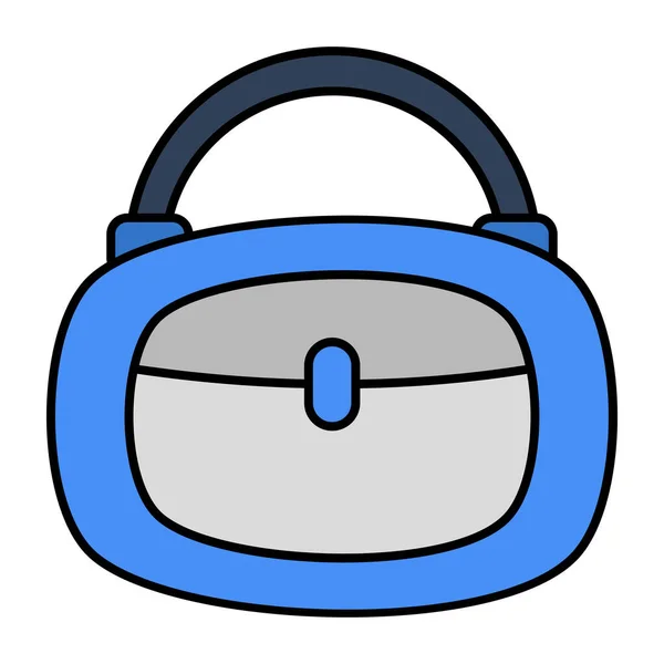 編集可能な品質を持つハンドバッグのアイコンデザイン — ストックベクタ