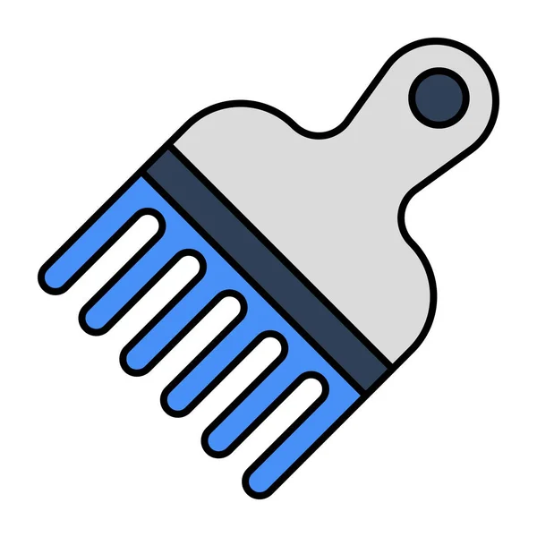 Premium Download Icon Detangling Comb — Stockový vektor