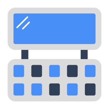 Göz farı kitinin modern tasarım simgesi 