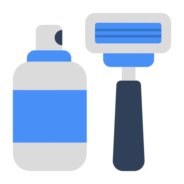 Ícone Download Premium Acessório Barbear —  Vetores de Stock