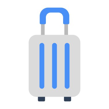 Vector design of trolley bag