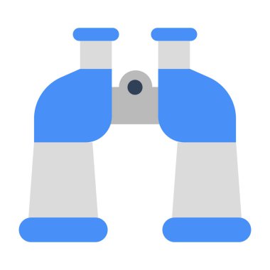 A unique design icon of binoculars 