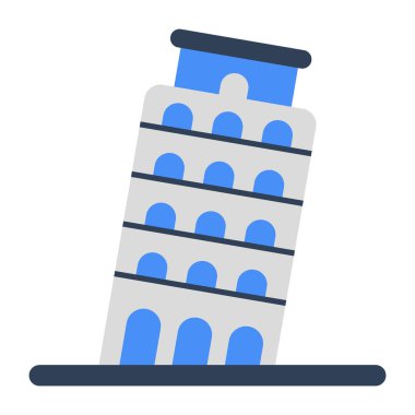 Pisa kulesinin modern tasarım simgesi