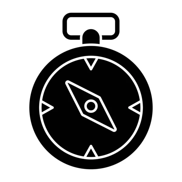 Ikona Moderního Designu Kompasu — Stockový vektor