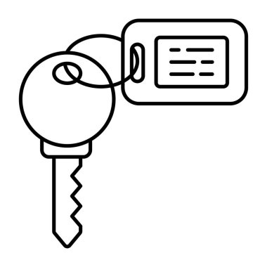Premium download icon of key 