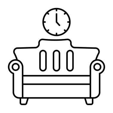 Bekleme alanının simge tasarımı