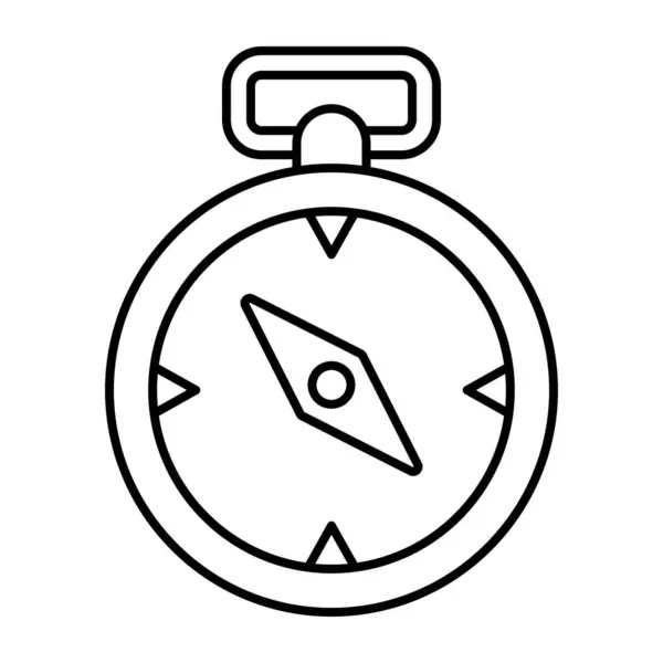 Modern Design Icon Compass — Vector de stock
