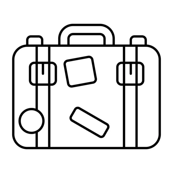 Modern Design Icon Briefcase - Stok Vektor