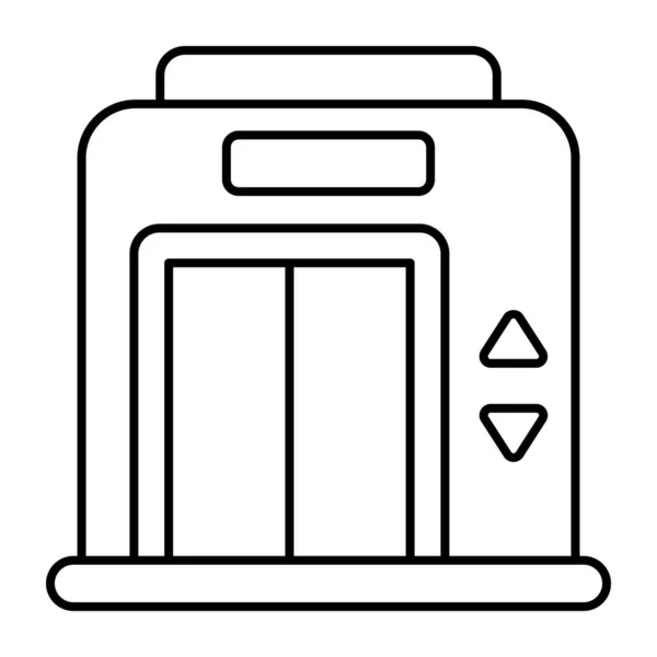Современный Дизайн Икона Лифта — стоковый вектор