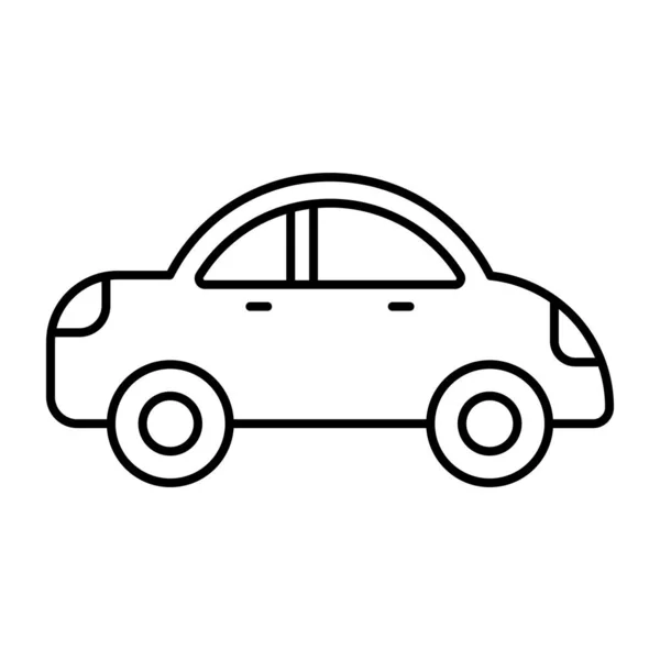 Ένα Τέλειο Εικονίδιο Σχεδιασμού Του Αυτοκινήτου — Διανυσματικό Αρχείο