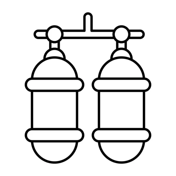 氧气筒的趋势矢量设计 — 图库矢量图片