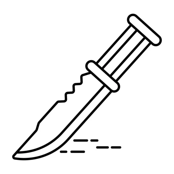 Modern Design Icon Knife — Stockvektor