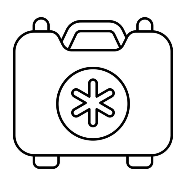 応急処置キットのベクトルデザイン — ストックベクタ