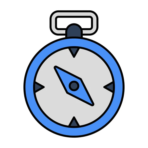 Modern Design Icon Compass — Stockový vektor