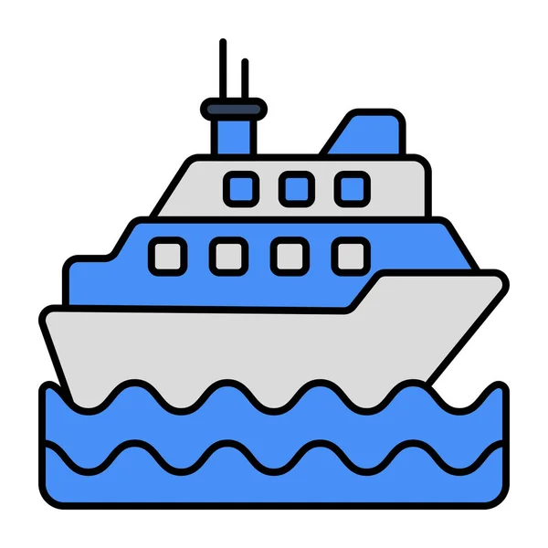 Іконка Дизайну Човна — стоковий вектор